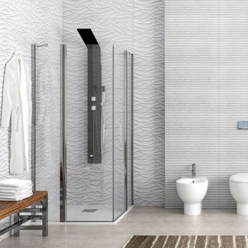 ΚΑΜΠΙΝΑ ΝΤΟΥΖΙΕΡΑΣ ΤΕΤΡΑΓΩΝΗ Karag PANEX 100  70x70x190 h cm