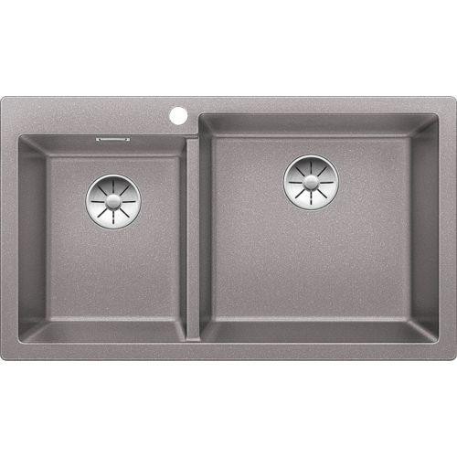 ΝΕΡΟΧΥΤΗΣ ΓΡΑΝΙΤΗ ΕΝΘΕΤΟΣ BLANCO PLEON 9 Alu Metallic 86x50 cm