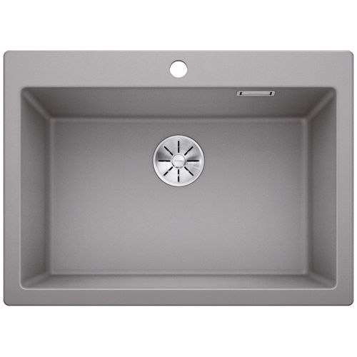 ΝΕΡΟΧΥΤΗΣ ΓΡΑΝΙΤΗ ΕΝΘΕΤΟΣ BLANCO PLEON 8 Alu Metallic 70x51 cm