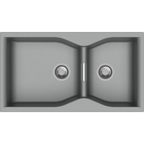 ΝΕΡΟΧΥΤΗΣ ΓΡΑΝΙΤΗ ΕΝΘΕΤΟΣ MACART Prestige Croma Γκρι 90x50 cm