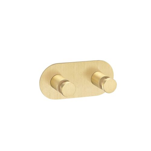 ΑΓΚΙΣΤΡΟ ΤΟΙΧΟΥ ΔΙΠΛΟ SANCO Ergon Project 0646-AB12  Brass Brushed