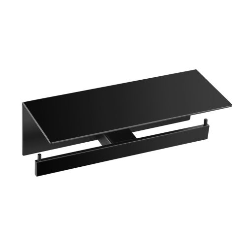 ΧΑΡΤΟΘΗΚΗ ΔΙΠΛΗ ΜΕ ΚΑΠΑΚΙ ΤΟΙΧΟΥ SANCO Agora 120627-M116  Black Mat