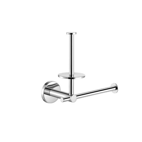 ΧΑΡΤΟΘΗΚΗ ΤΟΙΧΟΥ ΔΙΠΛΗ SANCO Twist 14386-A03 Chrome