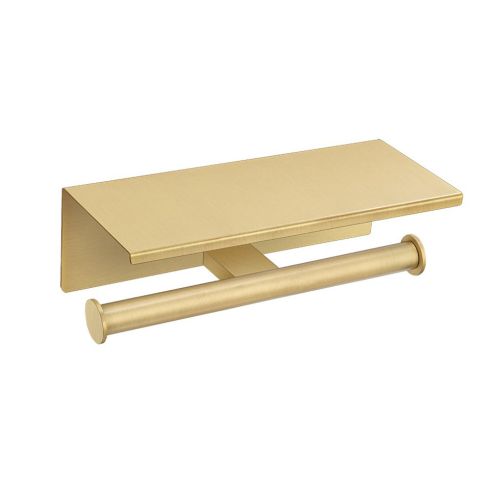 ΧΑΡΤΟΘΗΚΗ ΔΙΠΛΗ ΜΕ ΚΑΠΑΚΙ ΤΟΙΧΟΥ SANCO Academia 21827-AB12 Brass Brushed