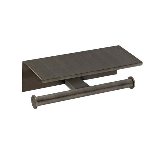 ΧΑΡΤΟΘΗΚΗ ΔΙΠΛΗ ΜΕ ΚΑΠΑΚΙ ΤΟΙΧΟΥ SANCO Academia 21827-DM25  Dark Bronze Mat