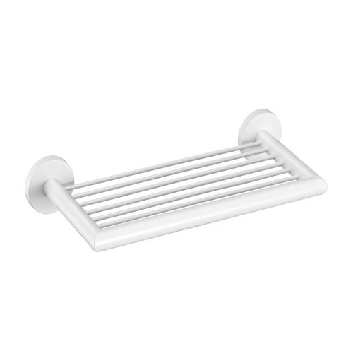 ΣΠΟΓΓΟΘΗΚΗ ΤΟΙΧΟΥ ΧΡΩΜΕ SANCO Corner 22743-M101 White Mat
