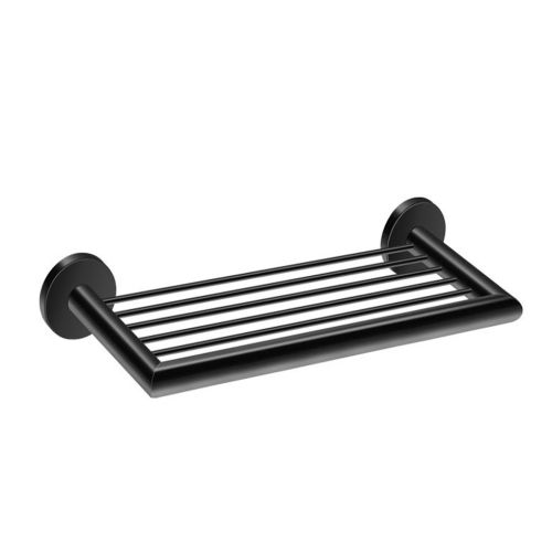 ΣΠΟΓΓΟΘΗΚΗ ΤΟΙΧΟΥ ΧΡΩΜΕ SANCO Corner 22743-M116 Black Mat