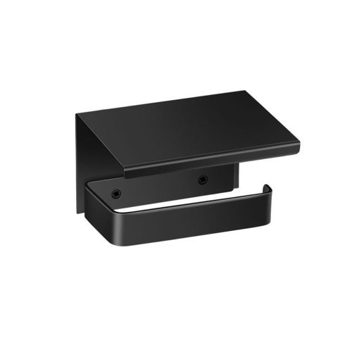 ΧΑΡΤΟΘΗΚΗ ΜΕ ΚΑΠΑΚΙ ΤΟΙΧΟΥ SANCO Aegean 26917-M116 Black Mat