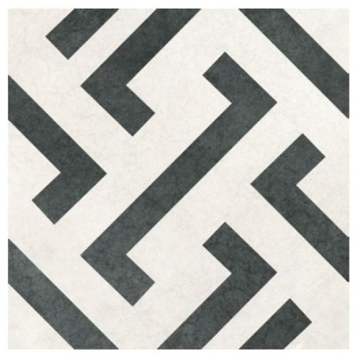 ΠΛΑΚΑΚΙ ΔΑΠΕΔΟΥ KARAG RETRO Line White 30x30 cm