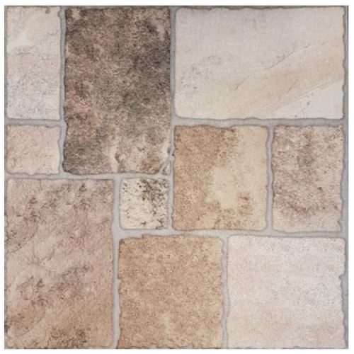 ΠΛΑΚΑΚΙ ΔΑΠΕΔΟΥ KARAG RODOS Beige 33x33 cm