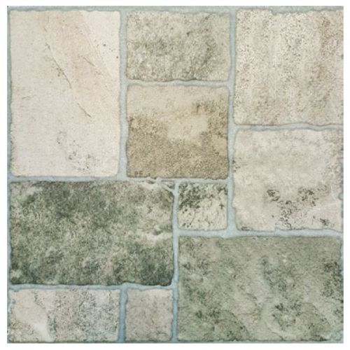 ΠΛΑΚΑΚΙ ΔΑΠΕΔΟΥ KARAG RODOS Green 33x33 cm