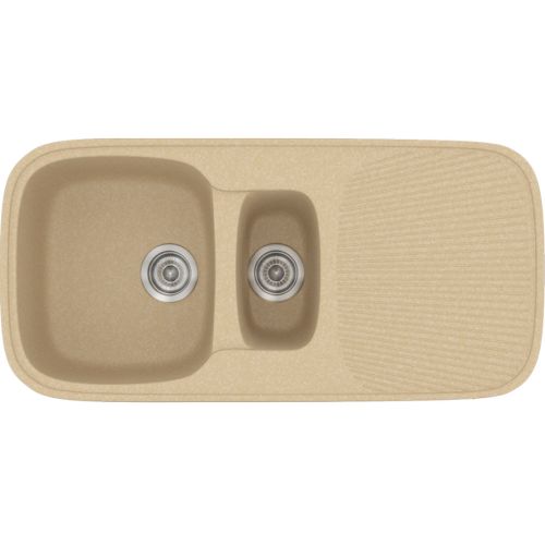ΝΕΡΟΧΥΤΗΣ ΕΝΘΕΤΟΣ ΣΥΝΘΕΤΙΚΟΣ ΓΡΑΝΙΤΗ SANITEC Premium 301 (97x50 cm) Granite Cappucino