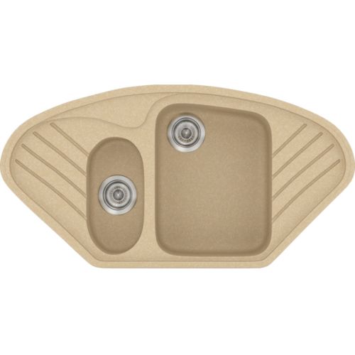 ΝΕΡΟΧΥΤΗΣ ΕΝΘΕΤΟΣ ΣΥΝΘΕΤΙΚΟΣ ΓΡΑΝΙΤΗ SANITEC Harmony 302 (96x51 cm) Granite Cappucino