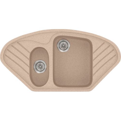 ΝΕΡΟΧΥΤΗΣ ΕΝΘΕΤΟΣ ΣΥΝΘΕΤΙΚΟΣ ΓΡΑΝΙΤΗ SANITEC Harmony 302 (96x51 cm) Granite Sand