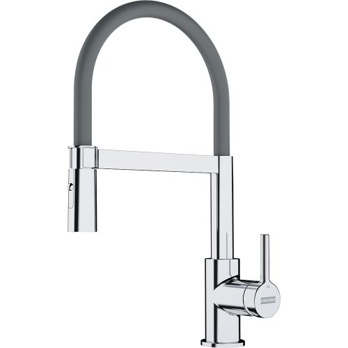 ΜΠΑΤΑΡΙΑ ΝΕΡΟΧΥΤΗ ΚΟΥΖΙΝΑΣ FRANKE LINA SEMI PRO Ντους Chrome / Grey