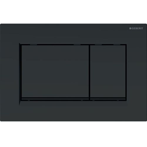 ΠΛΑΚΕΤΑ ΕΝΕΡΓΟΠΟΙΗΣΗΣ ΓΙΑ ΚΑΖΑΝΑΚΙΑ GEBERIT Sigma 30 Dual Flush 115.883.16.1 Μαύρο