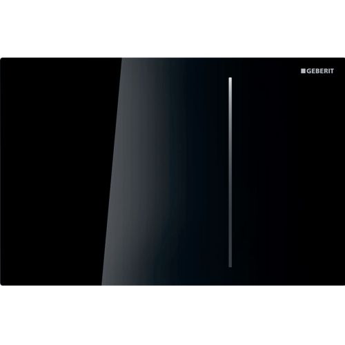 ΠΛΑΚΕΤΑ ΕΝΕΡΓΟΠΟΙΗΣΗΣ ΓΙΑ ΚΑΖΑΝΑΚΙΑ GEBERIT Sigma 70 Dual Flush 115.625.SJ.1 Μαύρο Γυαλί