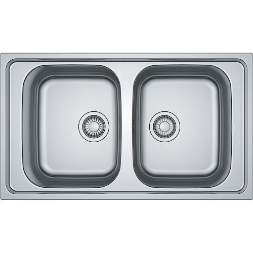 ΝΕΡΟΧΥΤΗΣ ΕΝΘΕΤΟΣ FRANKE Spark SKX 620 Inox Λείος 86x50 cm