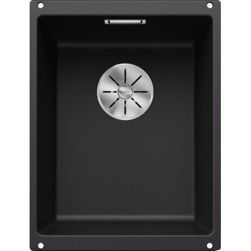ΝΕΡΟΧΥΤΗΣ ΓΡΑΝΙΤΗ ΥΠΟΚΑΘΗΜΕΝΟΣ BLANCO SUBLINE 320 U Black 46x35 cm