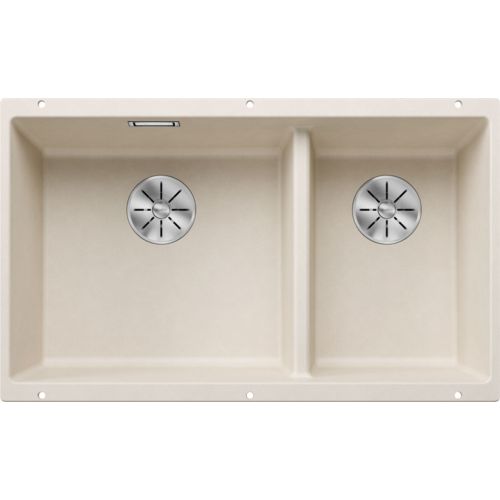 ΝΕΡΟΧΥΤΗΣ ΓΡΑΝΙΤΗ ΥΠΟΚΑΘΗΜΕΝΟΣ BLANCO Subline 430 / 270 U Soft White 75,5x46 cm
