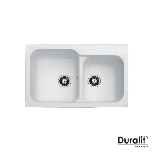 ΝΕΡΟΧΥΤΗΣ ΣΥΝΘΕΤΙΚΟΣ ΕΝΘΕΤΟΣ DURALIT KZ200 Blanco Artico 83x50 cm