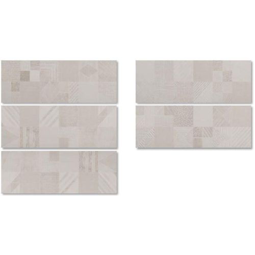 ΠΛΑΚΑΚΙ ΤΟΙΧΟΥ KOLOSSOS TEMPO Decor Beige 33 x 90 cm (Πέντε Διαφορετικά Πλακίδια)