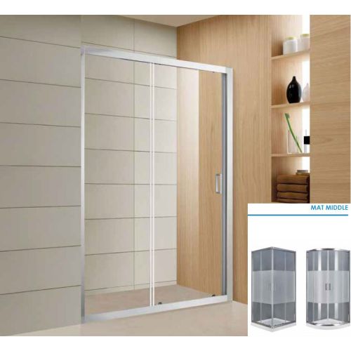 ΚΑΜΠΙΝΑ ΠΟΡΤΑ ΝΤΟΥΖΙΕΡΑΣ  ΕΘΥΓΡΑΜΜΗ Aquarelle Venia 70 Mat Middle 155-160x h 185 cm