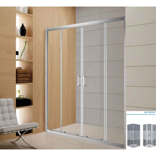 ΚΑΜΠΙΝΑ ΠΟΡΤΑ ΝΤΟΥΖΙΕΡΑΣ ΕΘΥΓΡΑΜΜΗ Aquarelle Venia 80 Mat Middle 145-150x185 cm