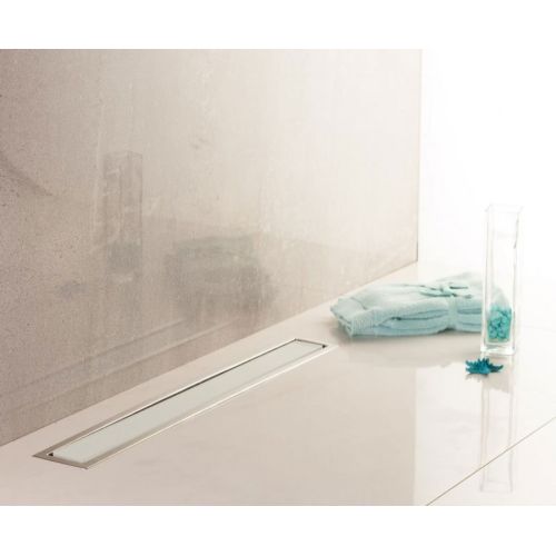 ΣΥΣΤΗΜΑ ΑΠΟΧΕΤΕΥΣΗΣ KARAG PRESTAN CONFLUO PREMIUM LINE 450 WHITE GLASS INOX 45 cm