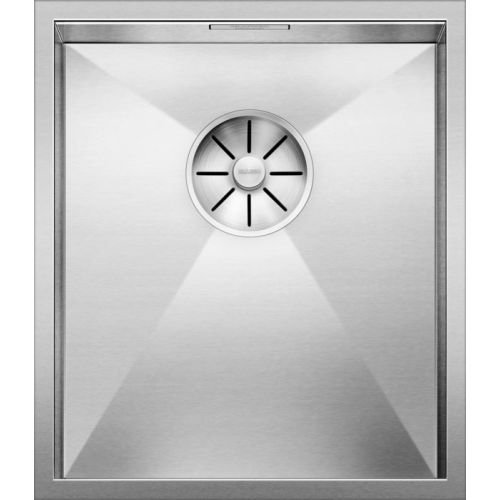 ΝΕΡΟΧΥΤΗΣ ΥΠΟΚΑΘΗΜΕΝΟΣ BLANCO ZEROX 340 U Inox Λείος 38x44 cm