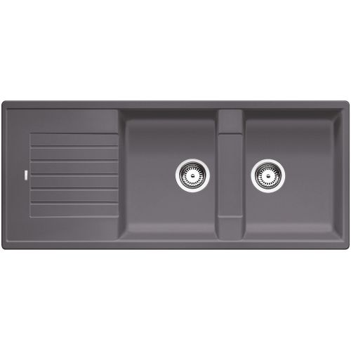 ΝΕΡΟΧΥΤΗΣ ΓΡΑΝΙΤΗ ΕΝΘΕΤΟΣ BLANCO ZIA 8 S Rock Grey 116x50 cm