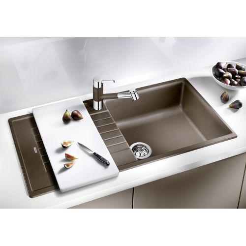 ΝΕΡΟΧΥΤΗΣ ΓΡΑΝΙΤΗ ΕΝΘΕΤΟΣ BLANCO ZIA XL 6 S Coffee 100x50 cm