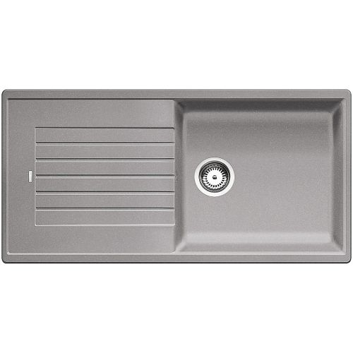ΝΕΡΟΧΥΤΗΣ ΓΡΑΝΙΤΗ ΕΝΘΕΤΟΣ BLANCO ZIA XL 6 S Alu Metallic 100x50 cm