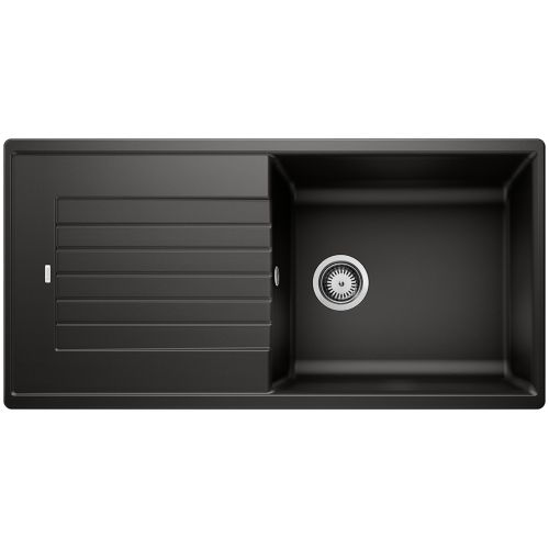 ΝΕΡΟΧΥΤΗΣ ΓΡΑΝΙΤΗ ΕΝΘΕΤΟΣ BLANCO ZIA XL 6 S Black 100x50 cm
