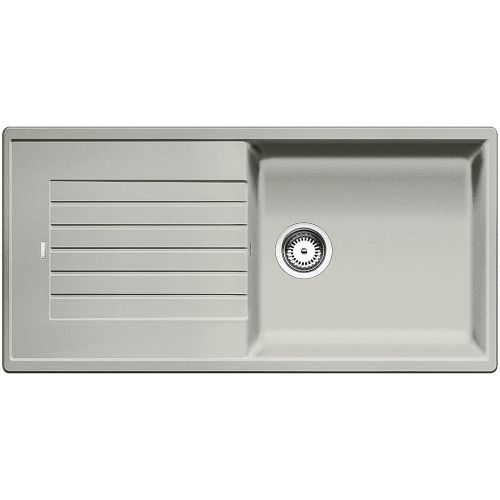 ΝΕΡΟΧΥΤΗΣ ΓΡΑΝΙΤΗ ΕΝΘΕΤΟΣ BLANCO ZIA XL 6 S Pearl Grey 100x50 cm