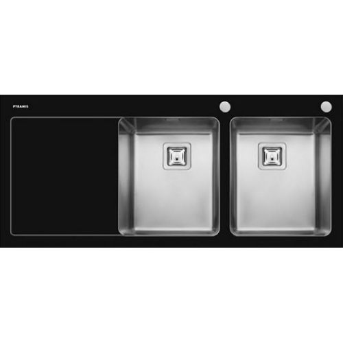 Pyramis Crystalon 116x52 2b 1d Black