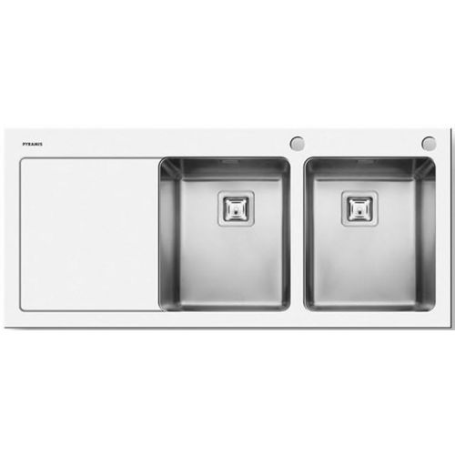 Pyramis Crystalon 116x52 2b 1d Λευκός