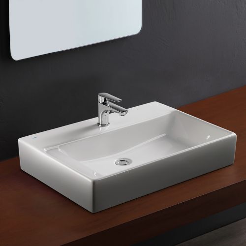 ΝΙΠΤΗΡΑΣ ΚΡΕΜΑΣΤΟΣ Η ΕΠΙΚΑΘΗΜΕΝΟΣ SEREL TETRA 2027 White 70 x 50 cm