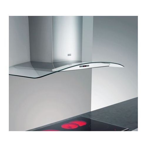 ΑΠΟΡΡΟΦΗΤΗΡΑΣ FRANKE EMOTION GLASS 90 Island Inox 90 cm ΚΕΝΤΡΙΚΗ ΚΑΜΙΝΑΔΑ
