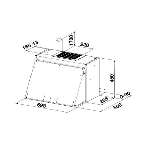 ΑΠΟΡΡΟΦΗΤΗΡΑΣ FRANKE ACTION LINE 60 Γκρί Ανοιχτό 60 cm ΠΤΥΣΣΟΜΕΝΟΣ