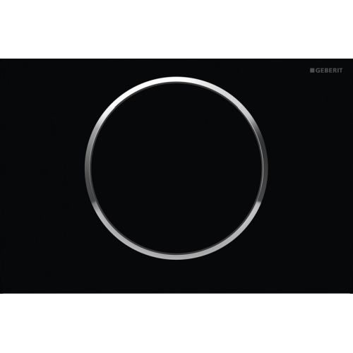 ΠΛΑΚΕΤΑ ΕΝΕΡΓΟΠΟΙΗΣΗΣ ΓΙΑ ΚΑΖΑΝΑΚΙΑ GEBERIT Sigma 10 115.758.KM.5 Μαύρο/Γυαλιστερό/ Μαύρο