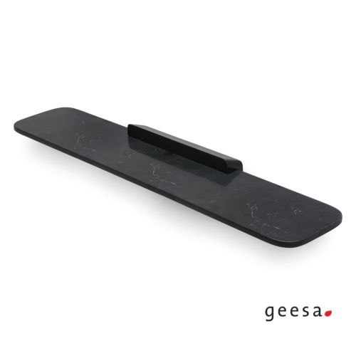 ΕΤΑΖΕΡΑ ΤΟΙΧΟΥ GEESA SHIFT 9901 Black Matt 60cm