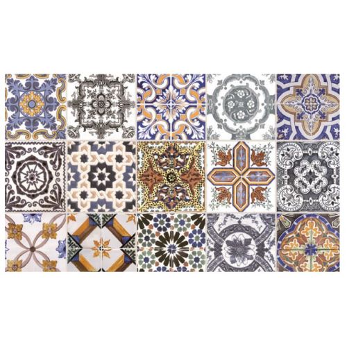 ΠΛΑΚΑΚΙ ΤΟΙΧΟΥ KOLOSSOS ANDALUZ Διαφορετικά Σχέδια 25 x 40 cm