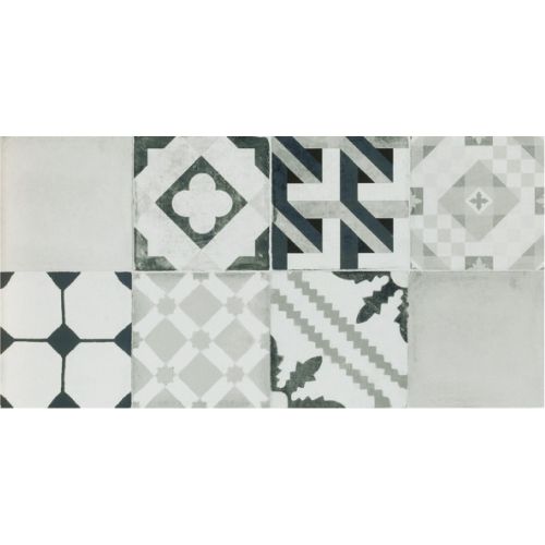 ΠΛΑΚΑΚΙ ΤΟΙΧΟΥ KOLOSSOS ANA Decor Hidra Gris 25 x 50 cm