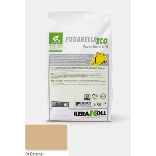 ΑΡΜΟΣΤΟΚΟΣ KERAKOLL Fugabella Eco Porcelana 0‑8 Caramel 09 5kgr