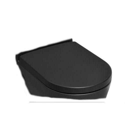 ΚΑΛΥΜΑ - ΚΑΠΑΚΙ ΛΕΚΑΝΗΣ ΤΟΥΑΛΕΤΑΣ SEREL Soft Close SP10C-401 Black matt