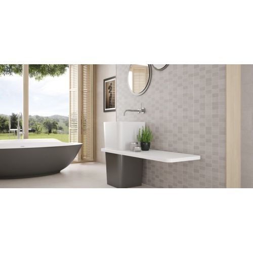 ΠΛΑΚΑΚΙ ΤΟΙΧΟΥ KOLOSSOS FOSTER Grey 25 x 40 cm