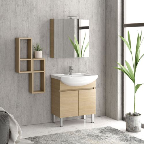 Έπιπλο βάσης με δύο πόρτες για νιπτήρα επίπλου BIANA KARAG