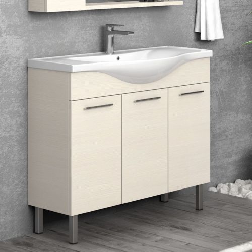 Έπιπλο βάσης με τρείς πόρτες για νιπτήρα επίπλου BASIC KARAG