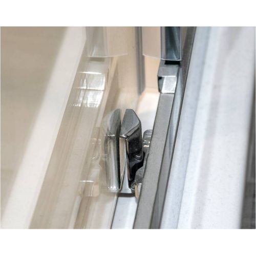 Καμπίνα τοίχο σε τοίχο με κρύσταλλο S/S 400 KARAG